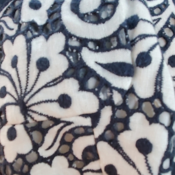 Jcrew Embroidered Lace Overlay Blazer - Picture 4 of 5